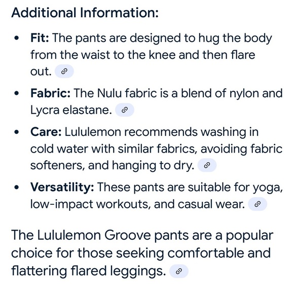 Lululemon Groove Nulu Super High Rise Flare Pants Stretchy Athletic - Picture 11 of 12